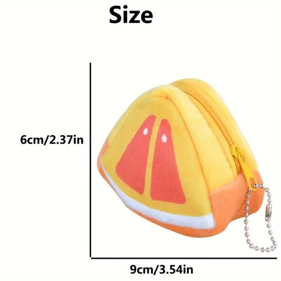 Small Orange wallet - Picture 2 of 3